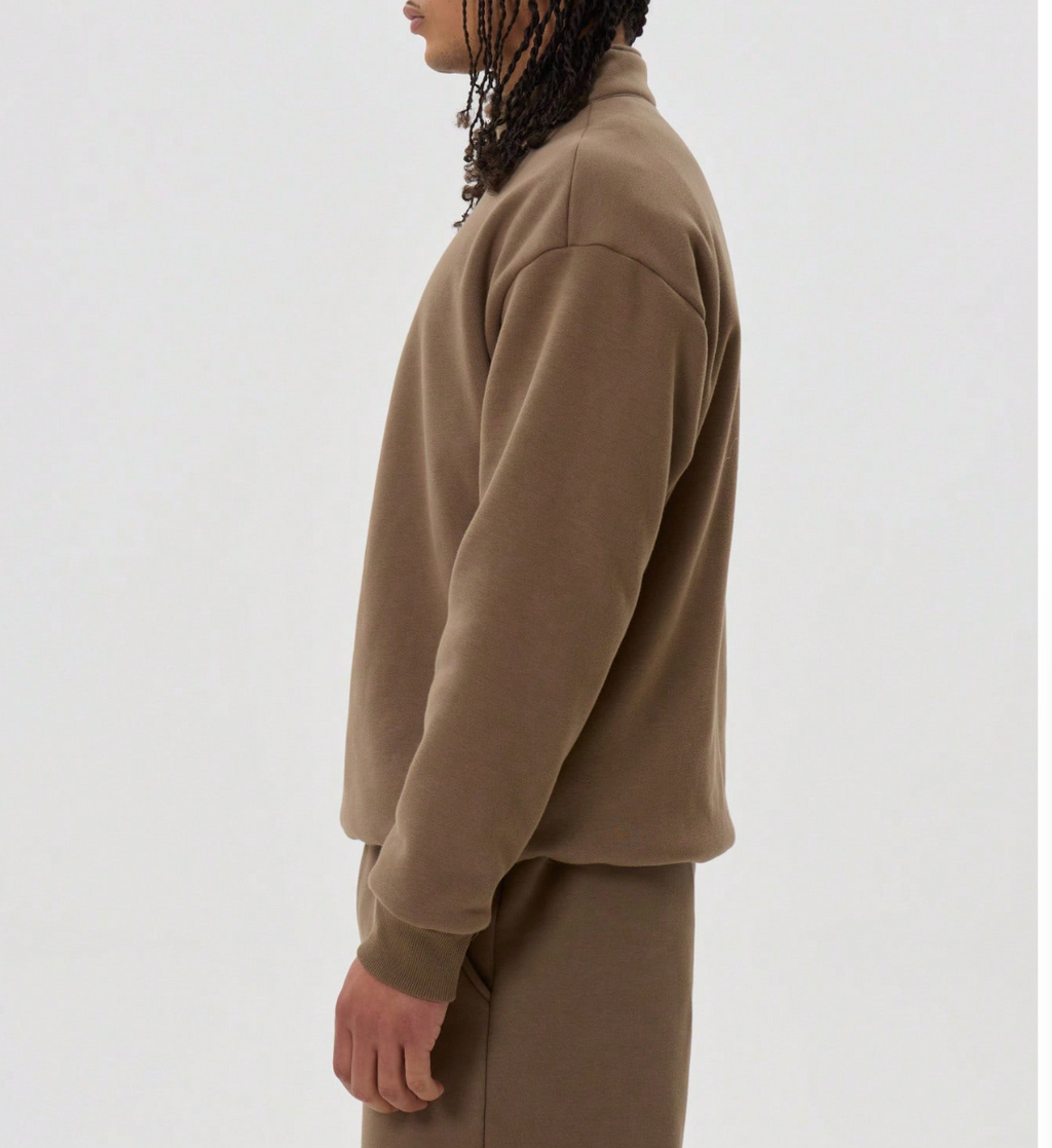 OFFGRID Men’s Cropped Funnel Neck Quarter-Zip